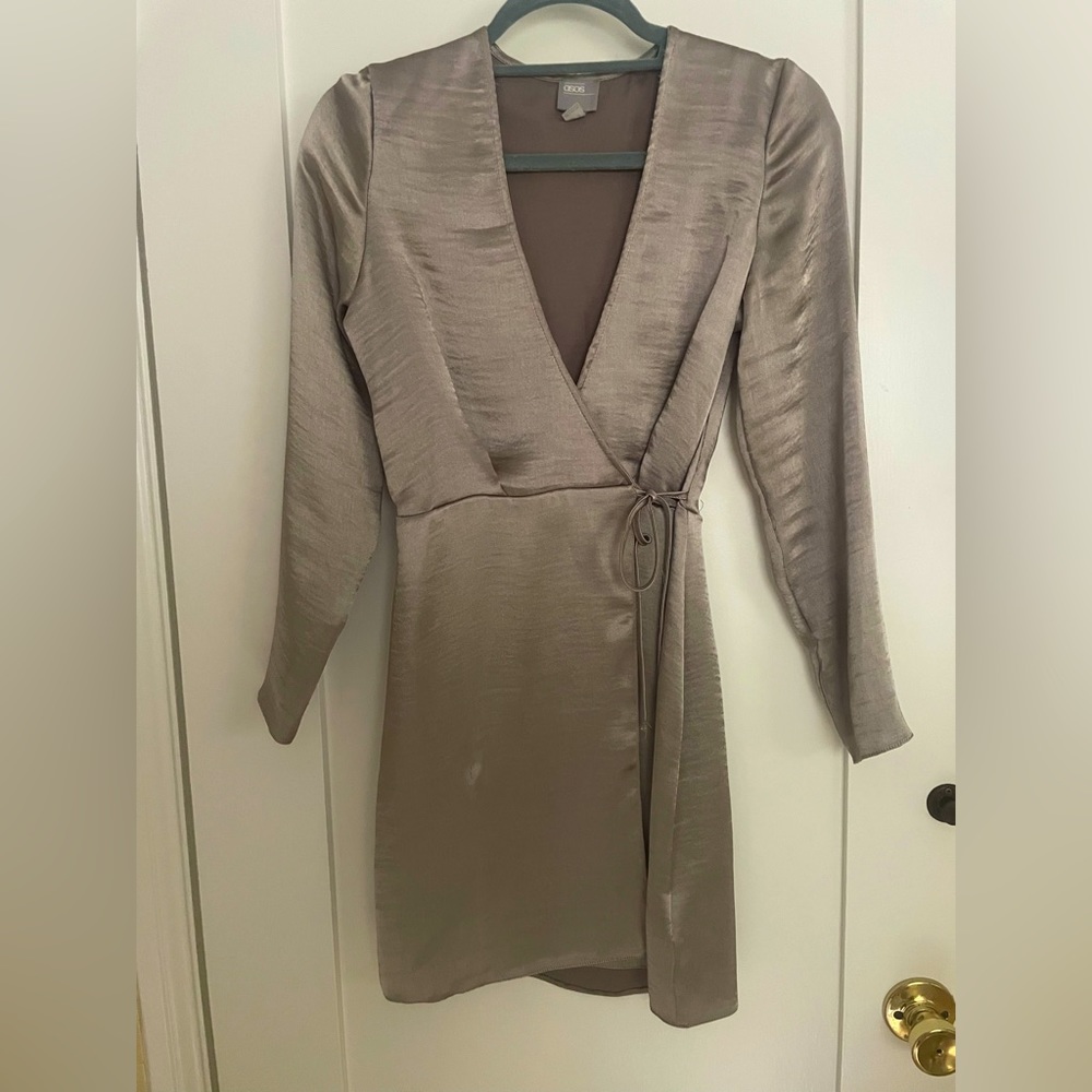 ASOS long sleeve mini dress